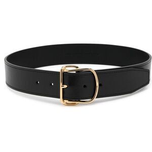 Toteme Swirl Belt in Black EUC/Size 90 Medium/Large